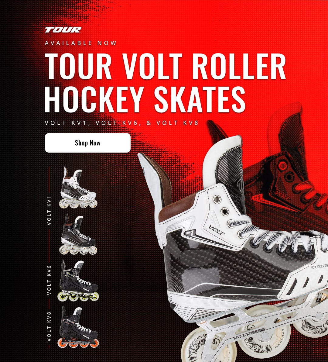 Tour Volt Roller Hockey Skates